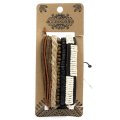 (image for) Mens Bracelet Sets - Green & Natural (asst)
