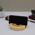 (image for) Lrg Gamal Wood Phone Holder - Whitewash