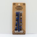 (image for) Mens Premium Bracelet Sets - Med Set Blues (asst)