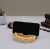 (image for) Lrg Gamal Wood Phone Holder - Whitewash