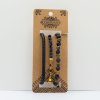 (image for) Mens Premium Bracelet Sets - Black & Tans (asst)
