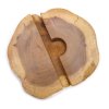 (image for) Lrg Gamal Wood Phone Holder - Whitewash