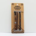 (image for) Mens Premium Bracelet Sets - Black & Tans (asst)