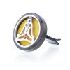 (image for) Car Diffuser Kit - Pewter Yoga Chakra - 30mm