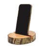 (image for) Small Log Phone Holder (full slice) - Natural