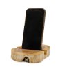 (image for) Lrg Gamal Wood Phone Holder - Whitewash